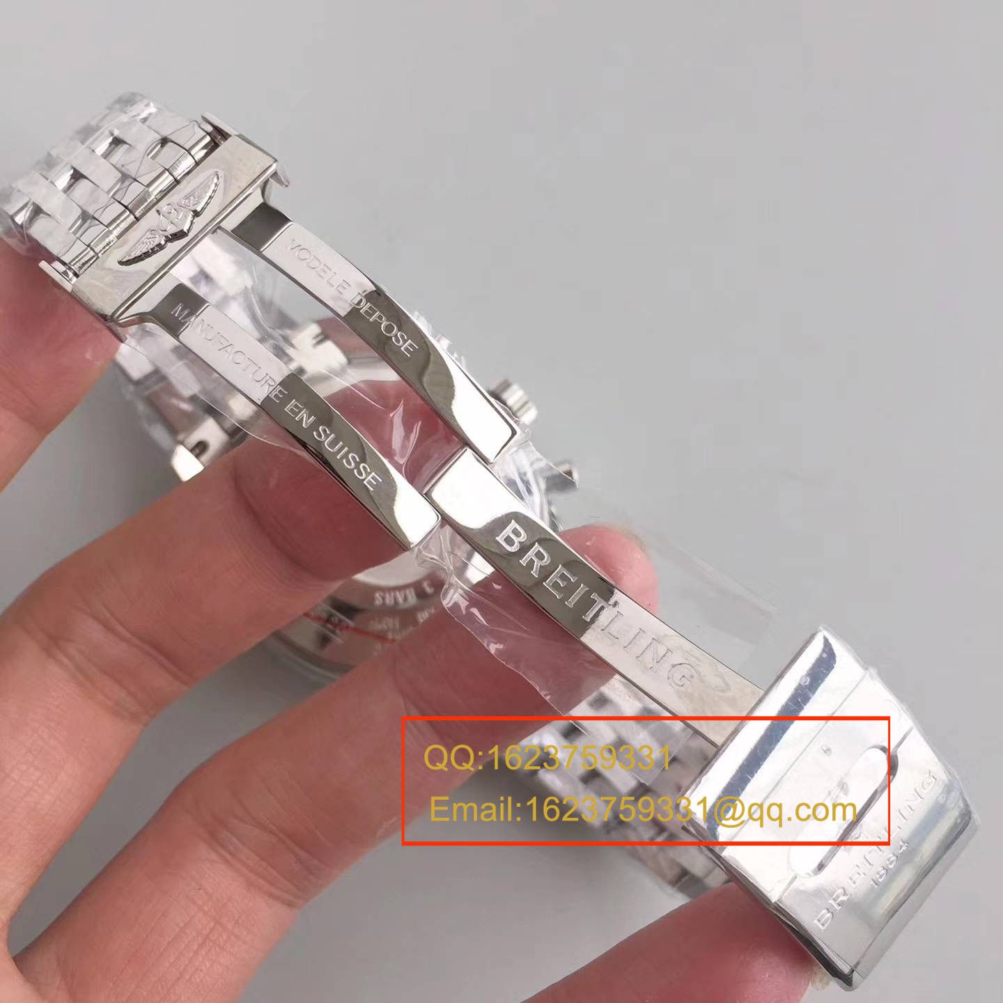 【JF厂一比一复刻高仿手表】百年灵航空计时系列“太阳的后裔”-蓝面表盘-Navitimer航空精钢表链腕表 / BL017