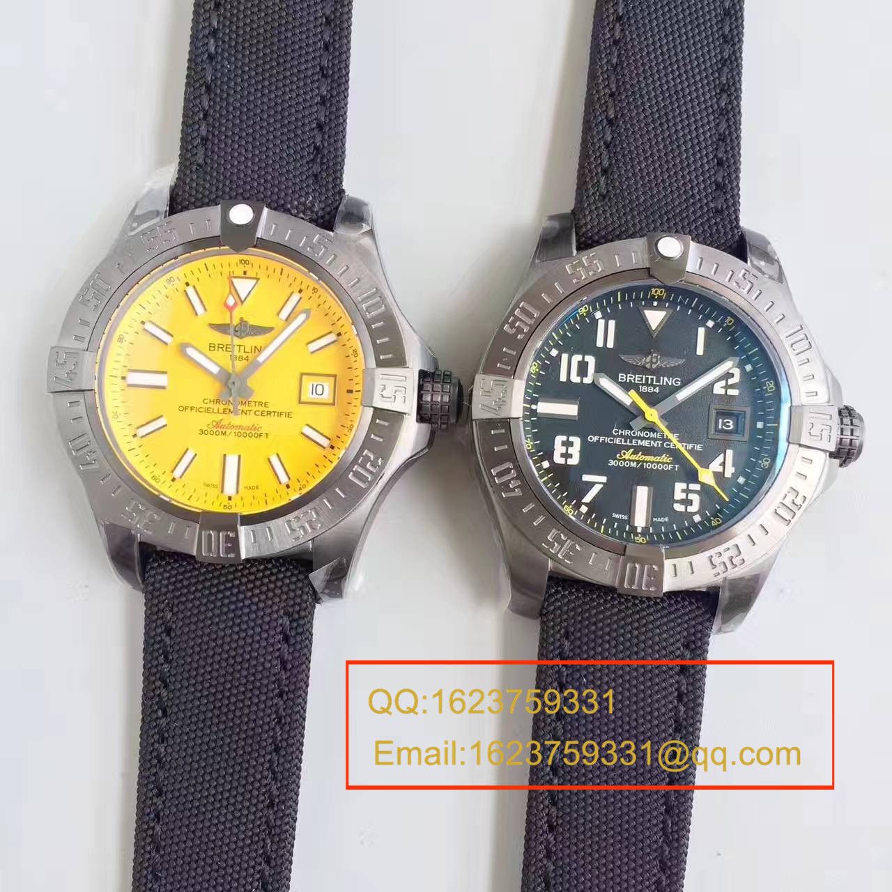 【GF厂一比一超A高仿手表】【游泳神器】百年灵复仇者二代深潜海狼系列黄鸟 M17331E2|I530|109W|M20BASA.1腕表 / BL074