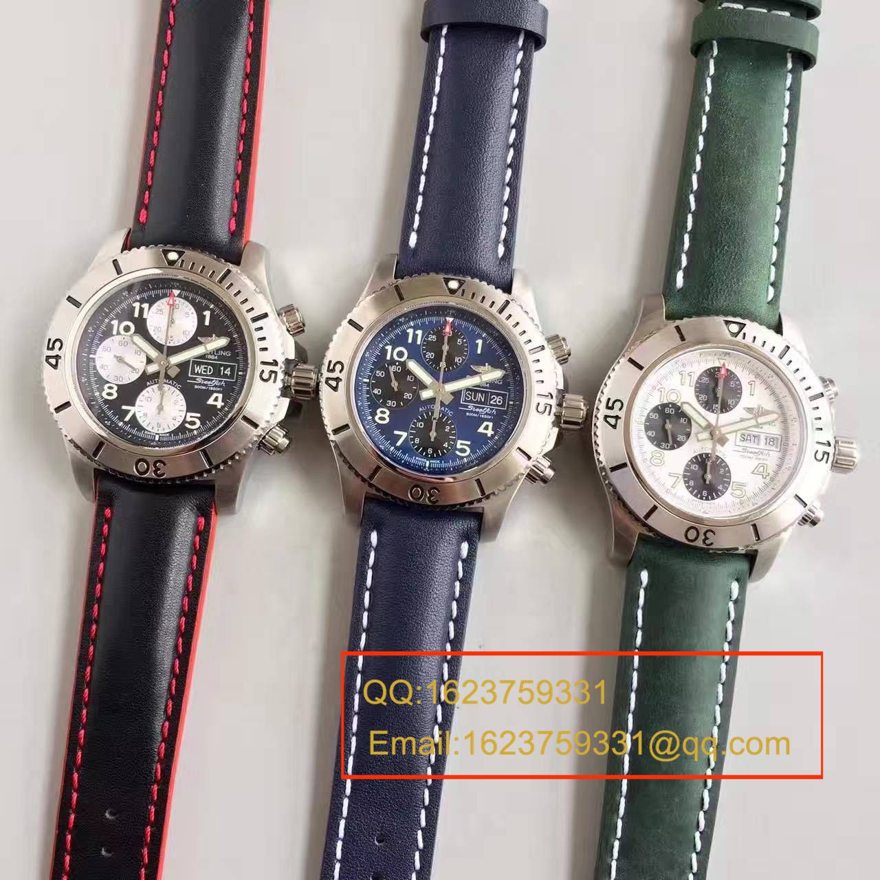 【GF一比一超A高精仿手表】百年灵超级海洋系列A13341C3/C893/200S/A20DSA.2钢鱼计时腕表 / BL071