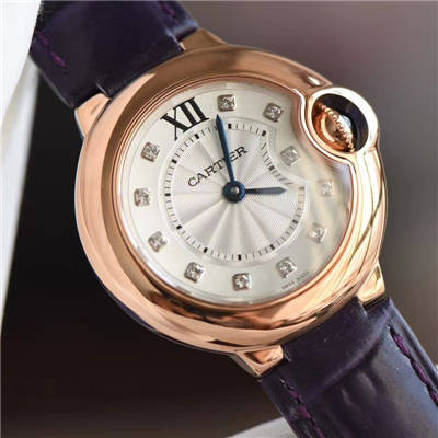 【HBBV6一比一超A高仿手表】卡地亚蓝气球系列WE902050女士小号蓝气球28毫米石英腕表