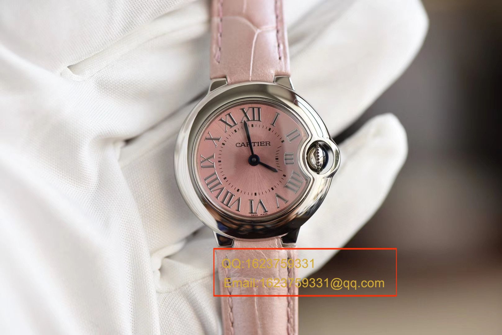 【HBBV6一比一超A高精仿手表】卡地亚蓝气球系列W6920038小号蓝气球28毫米女士石英腕表 