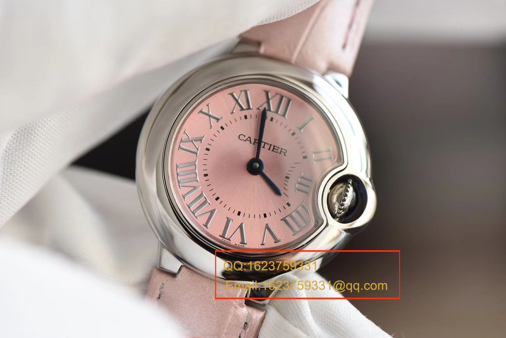 【HBBV6一比一超A高精仿手表】卡地亚蓝气球系列W6920038小号蓝气球28毫米女士石英腕表 