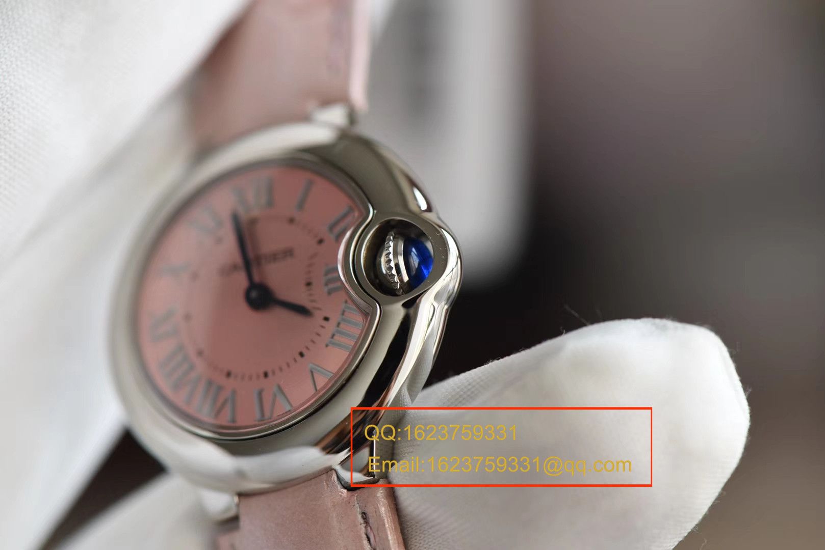 【HBBV6一比一超A高精仿手表】卡地亚蓝气球系列W6920038小号蓝气球28毫米女士石英腕表 