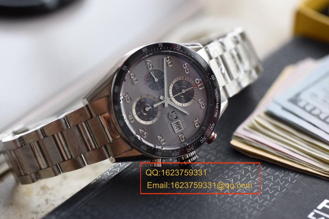 【视频评测HBBV6厂1:1顶级复刻高仿手表】泰格豪雅卡莱拉系列CAR2A11.BA0799腕表 / TGBD0171