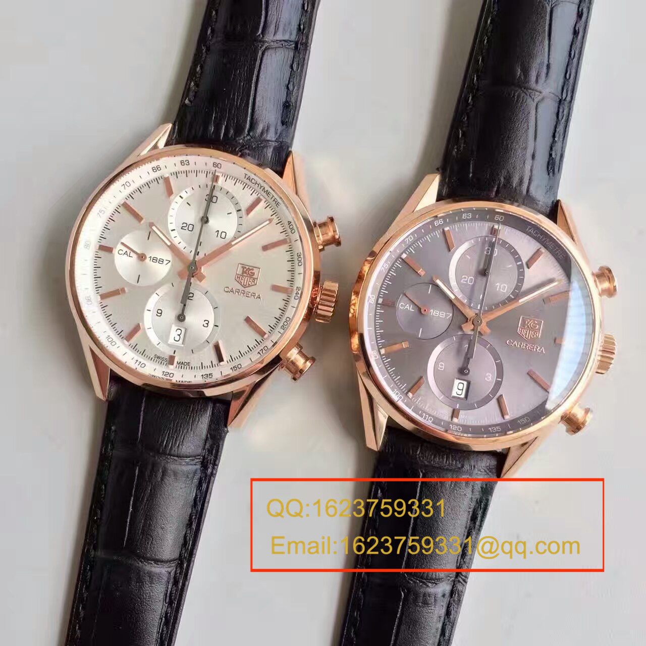 【HBBV6厂超A高精仿手表】泰格豪雅卡莱拉系列CAR2141.FC8182腕表 / TG004