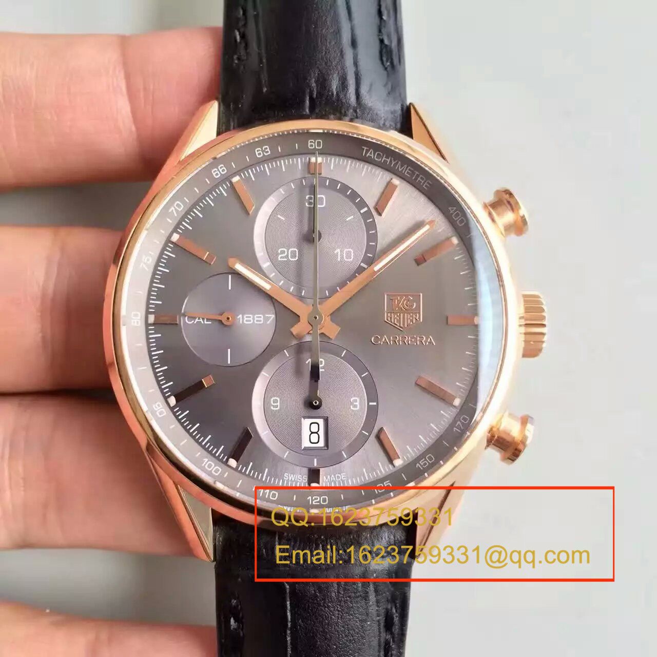 【HBBV6厂超A高精仿手表】泰格豪雅卡莱拉系列CAR2141.FC8182腕表 / TG004