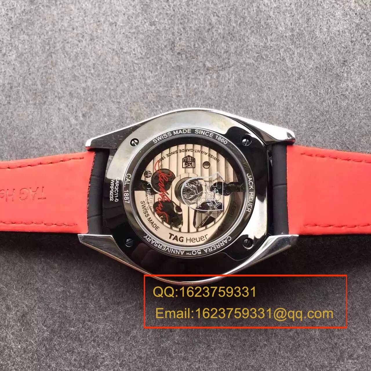 【V6厂超A精高仿手表】泰格豪雅卡莱拉系列1887系列CAR2C11.FC6327Jack Heuer腕表 / TG010