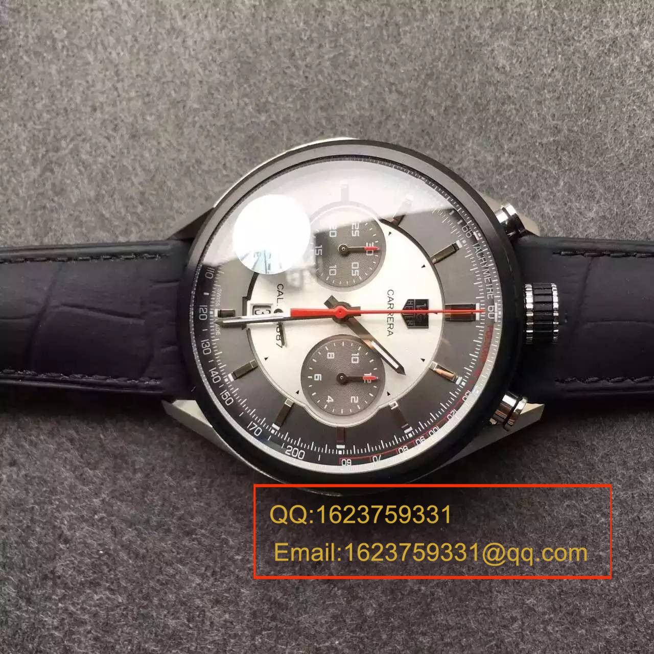 【V6厂超A精高仿手表】泰格豪雅卡莱拉系列1887系列CAR2C11.FC6327Jack Heuer腕表 / TG010