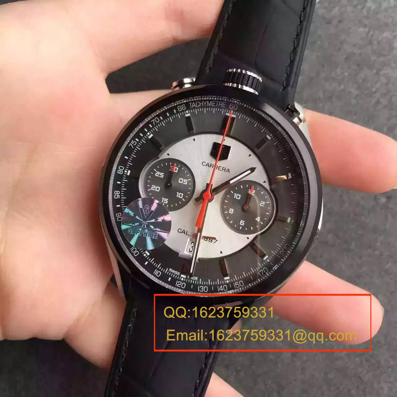 【V6厂超A精高仿手表】泰格豪雅卡莱拉系列1887系列CAR2C11.FC6327Jack Heuer腕表 / TG010