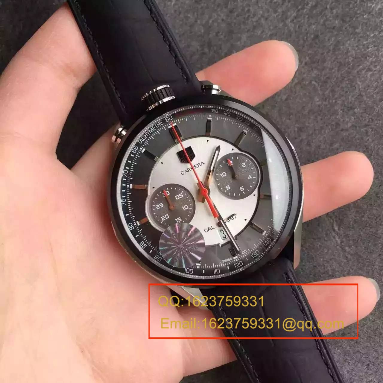 【V6厂超A精高仿手表】泰格豪雅卡莱拉系列1887系列CAR2C11.FC6327Jack Heuer腕表 / TG010