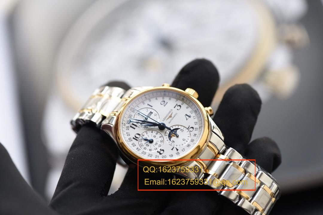 【视频评测YL厂1:1超A高仿手表】浪琴名匠 L2.773.4.78.6月相 最新登场男表（认准自动锤L678.2刻字） / L059