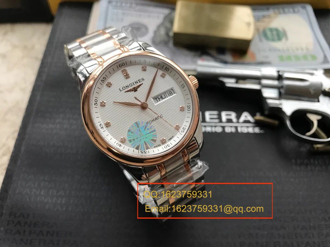 【视频评测YL厂一比一高精仿手表】浪琴名匠双历最强版本媲美正品L2.755.4.77.6男表 / L061