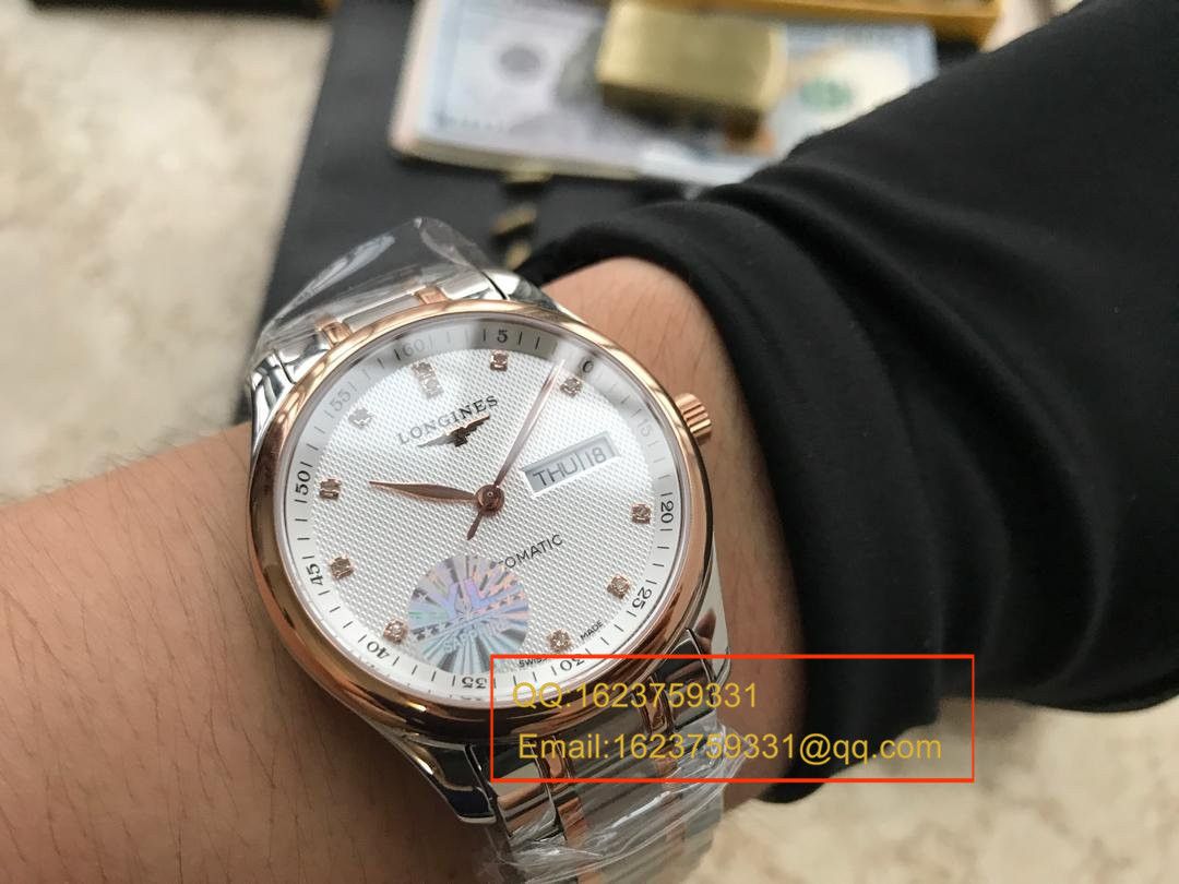 【视频评测YL厂一比一高精仿手表】浪琴名匠双历最强版本媲美正品L2.755.4.77.6男表 / L061