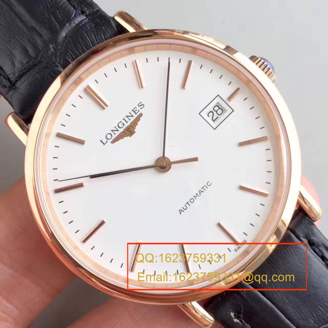 【台湾厂1:1超A高精仿手表】浪琴博雅系列L4.787.8.12.0腕表 / L089