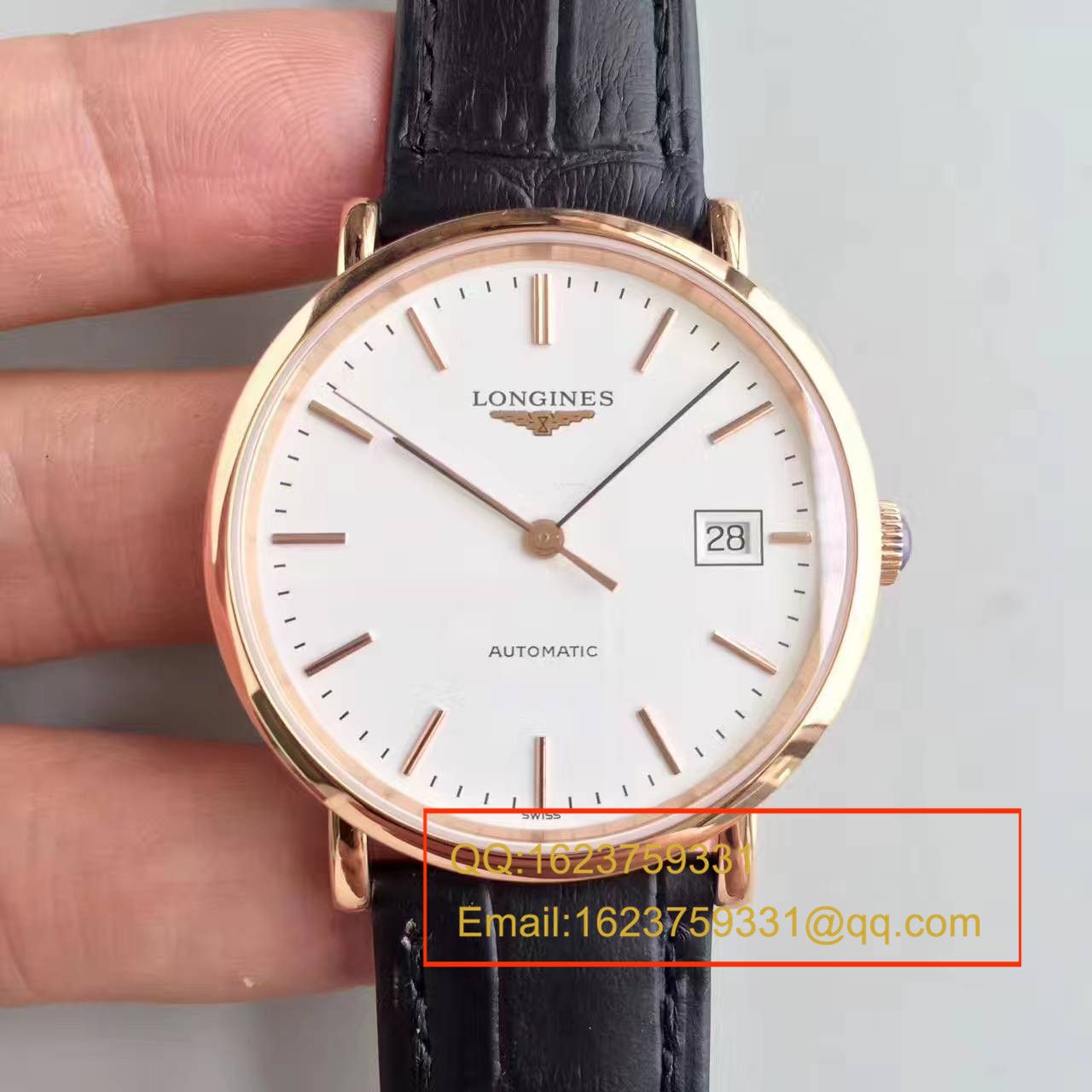 【台湾厂1:1超A高精仿手表】浪琴博雅系列L4.787.8.12.0腕表 / L089