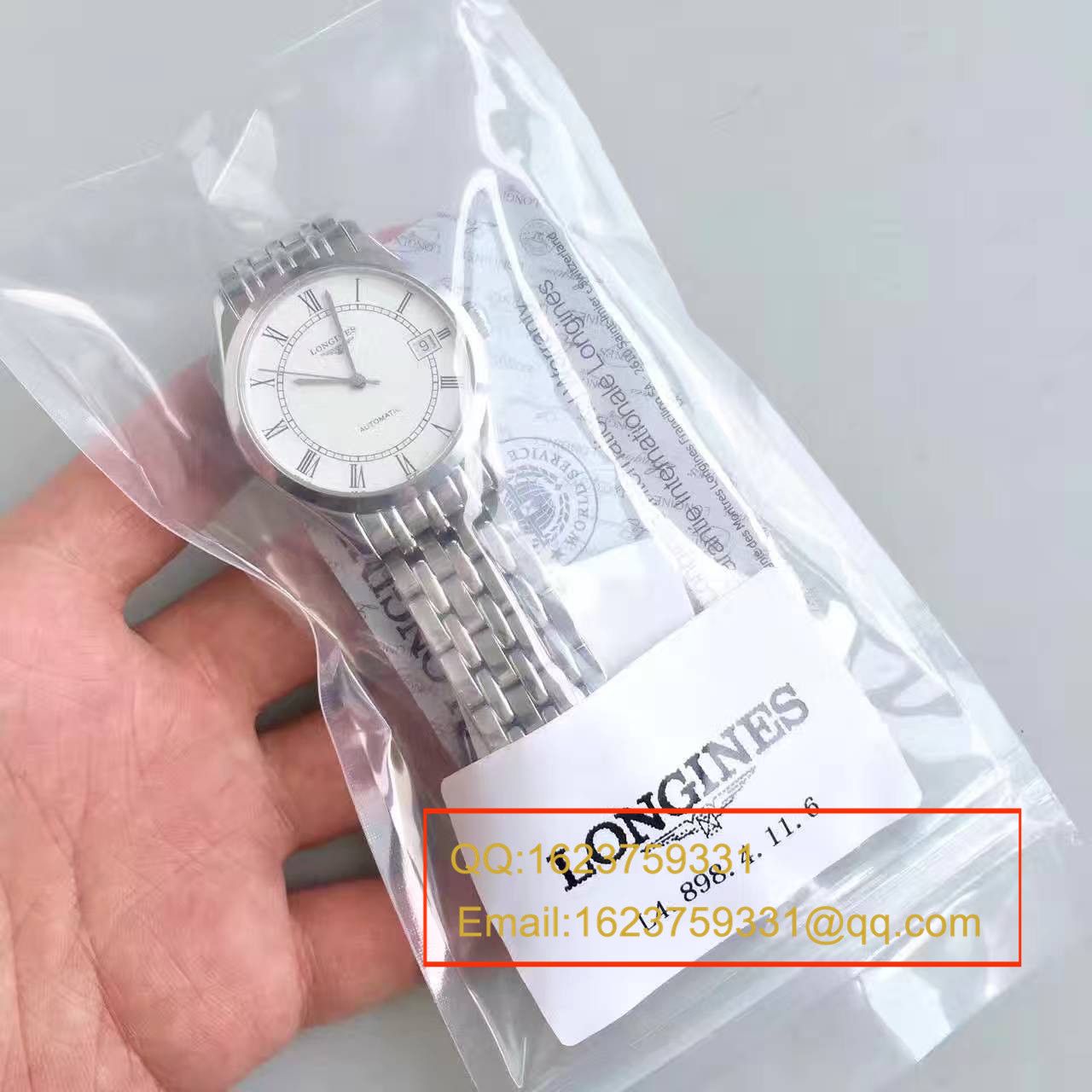 【台湾厂1:1顶级复刻高仿手表】浪琴雅致系列L4.898.4.11.6腕表 