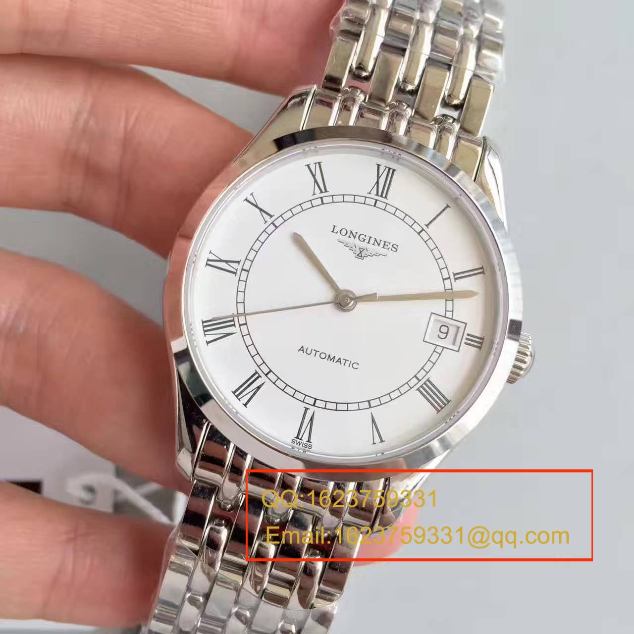 【台湾厂1:1顶级复刻高仿手表】浪琴雅致系列L4.898.4.11.6腕表 