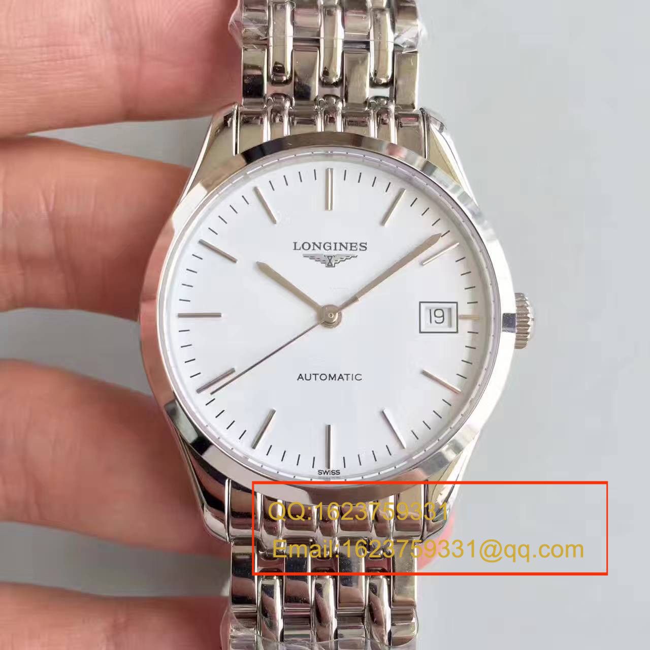 【台湾厂1:1复刻高仿手表】浪琴雅致系列L4.898.4.12.6腕表 / L071