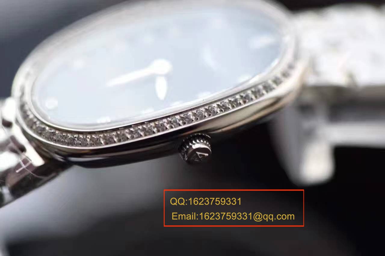 【视频评测KZ台湾厂超A高精仿手表】浪琴优雅圆舞曲系列L2.305.4.87.6女士石英腕表 / LAC043