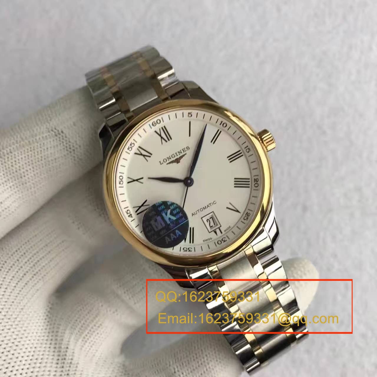 【MK厂一比一超A高仿手表】浪琴MASTER COLLECTION名匠系列 L2.628.5.11.7腕表 / L087