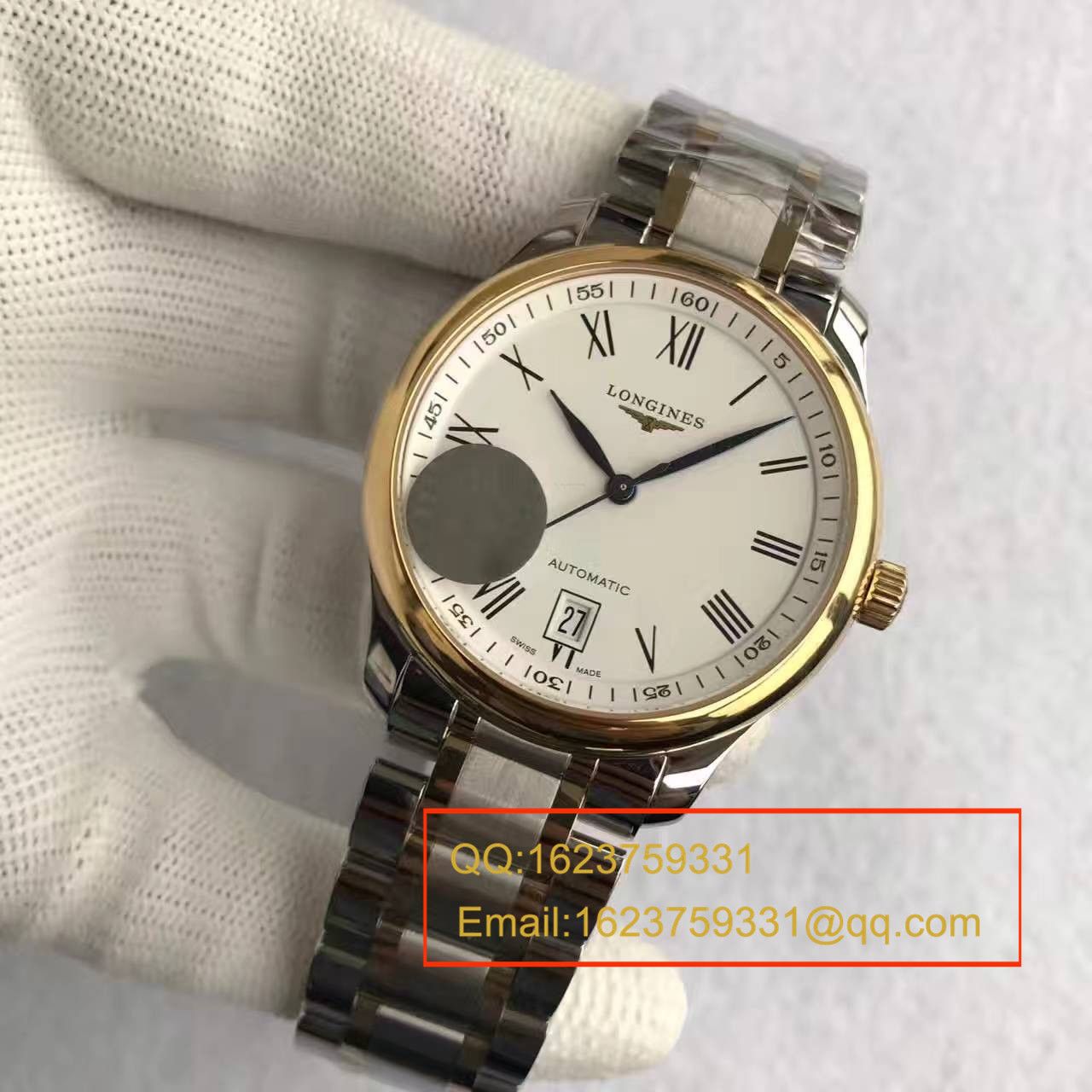 【MK厂一比一超A高仿手表】浪琴MASTER COLLECTION名匠系列 L2.628.5.11.7腕表 / L087