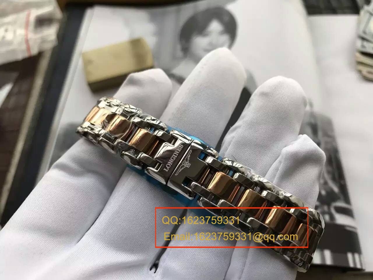 【KZ台湾厂一比一高精仿手表】浪琴优雅 PRIMALUNA心月系列L8.109.5.87.6腕表 / L046