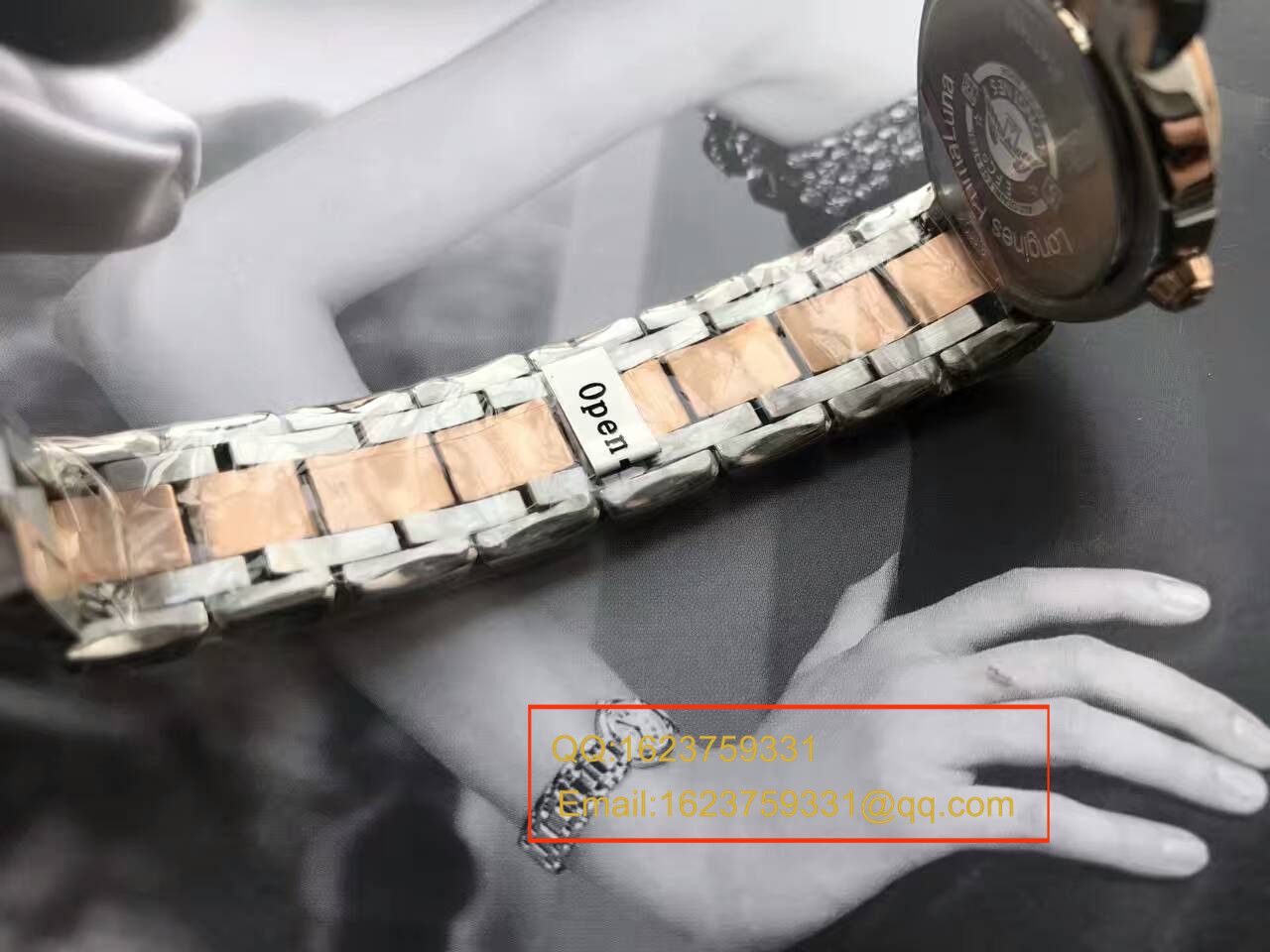 【KZ台湾厂一比一高精仿手表】浪琴优雅 PRIMALUNA心月系列L8.109.5.87.6腕表 / L046