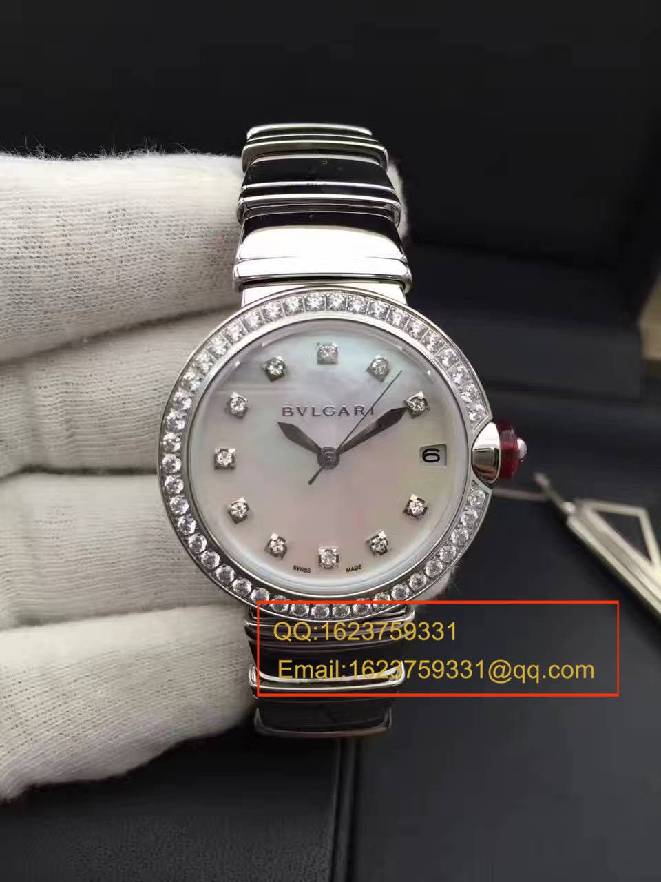 【BV厂一比一超A精高仿手表】宝格丽LVCEA系列102198 LU33WSPGSPGD/11女士腕表 / BG017