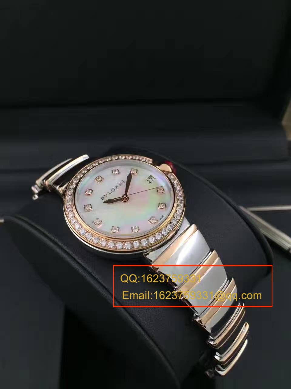 【BV厂一比一超A精高仿手表】宝格丽LVCEA系列102198 LU33WSPGSPGD/11女士腕表 / BG017