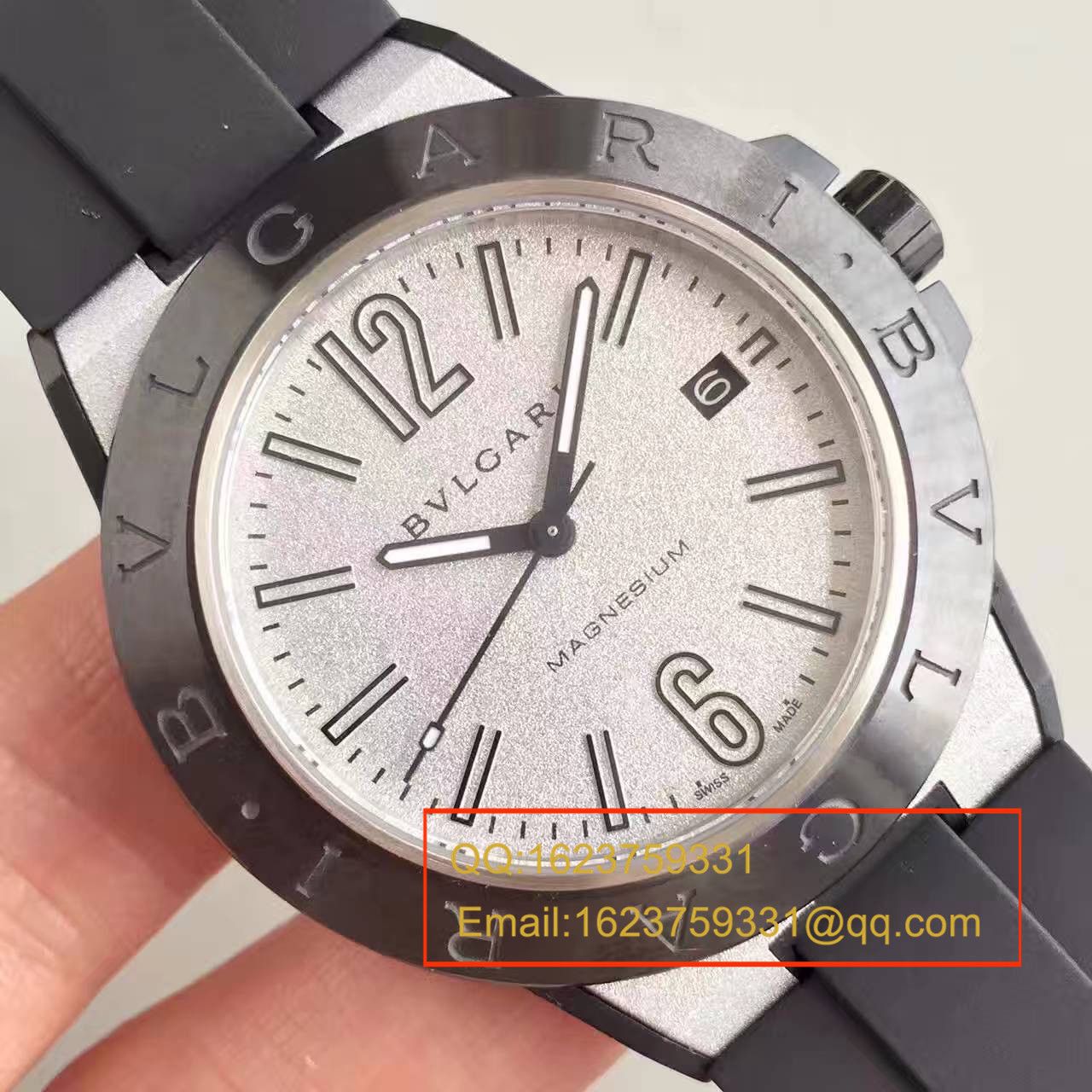 【GF厂一比一超A高仿手表】宝格丽DIAGONO系列102427 DG41C6SMCVD腕表 / BGB0016