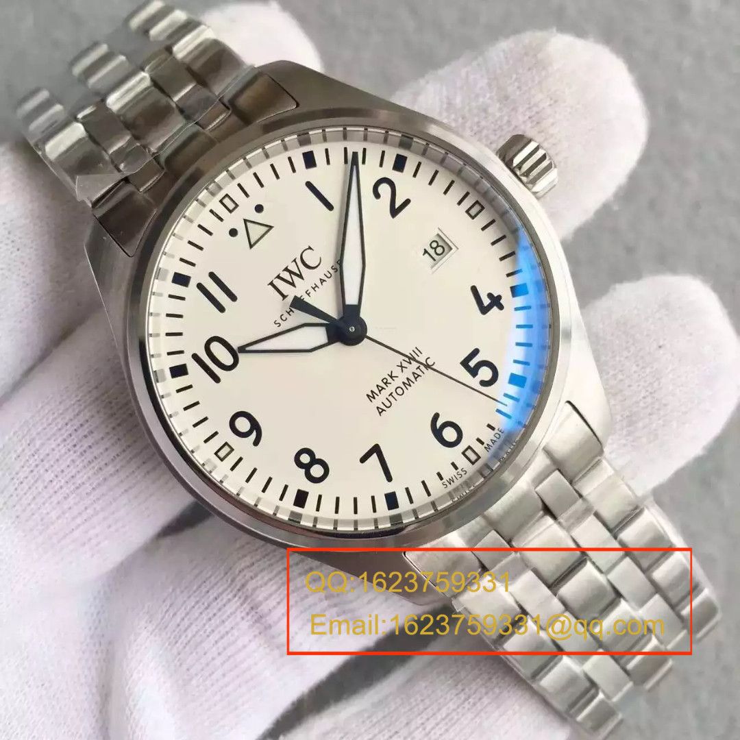 【MK1:1复刻高仿手表】万国飞行员马克十八飞行员腕表系列IW327002腕表《精钢表带款》 / WG244