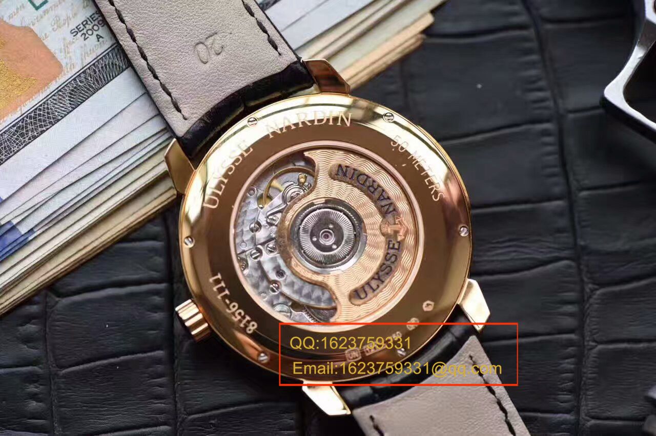 FK厂一比一精高仿手表雅典鎏金系列8156腕表 / YD007