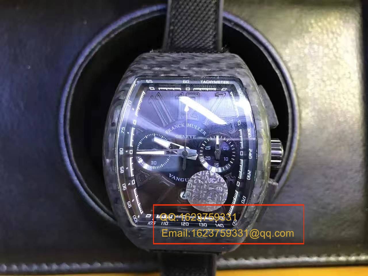 【视频评测LE一比一超A高仿手表】法兰克.穆勒Franck Muller NEW SARATOGE系列V 45 CC DT BLACK PXL腕表 / FL08