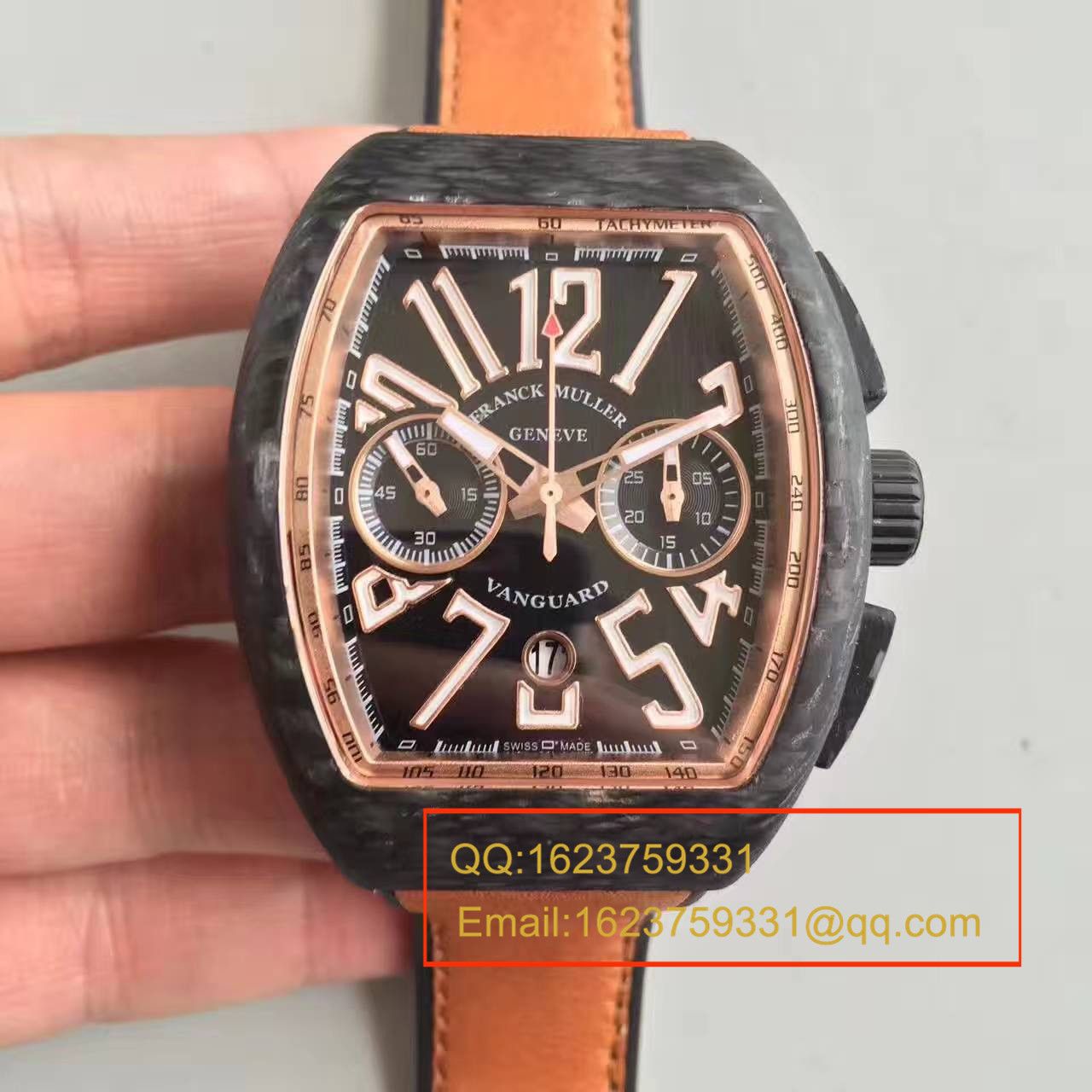 【LE一比一超A高仿手表】法兰克穆勒MEN'S COLLECTION系列V45 CC DT TT NR BR 5N腕表 / CAFL018