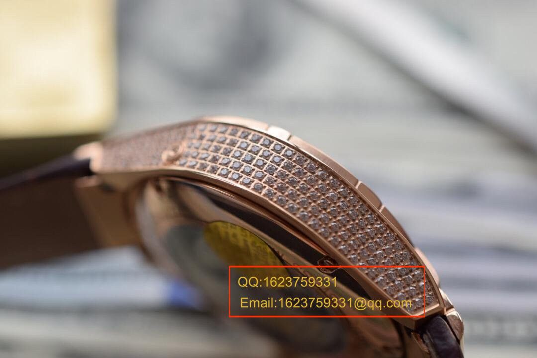 【实拍图鉴赏】BP厂顶级精高仿手表之伯爵POLO系列G0A33039男表 / 伯爵BOJBI018