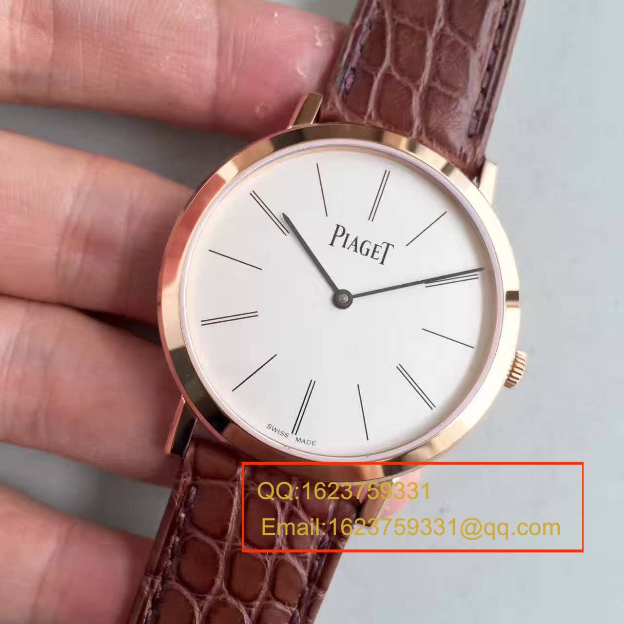 【台湾工厂1:1复刻高仿手表】伯爵ALTIPLANO系列G0A31114腕表 / PT007