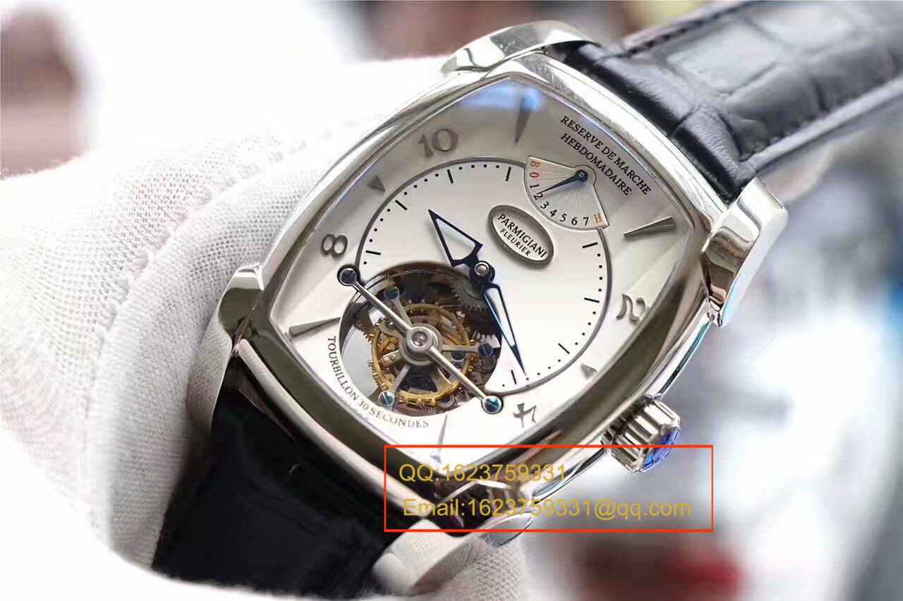 【视频评测BM1:1精高仿手表】帕玛强尼TOURBILLON系列PF011255.01陀飞轮腕表 