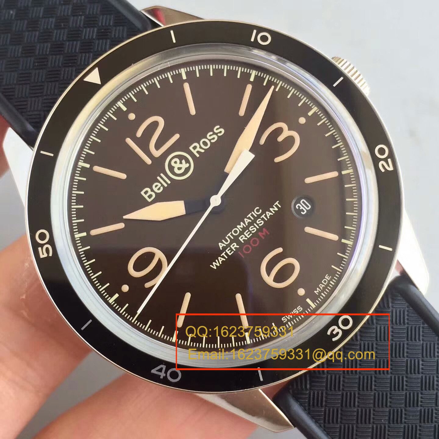 【BM1:1顶级精高仿手表】柏莱士VINTAGE 系列BR 123 SPORT HERITAGE腕表《正皮表带》 / BLS009