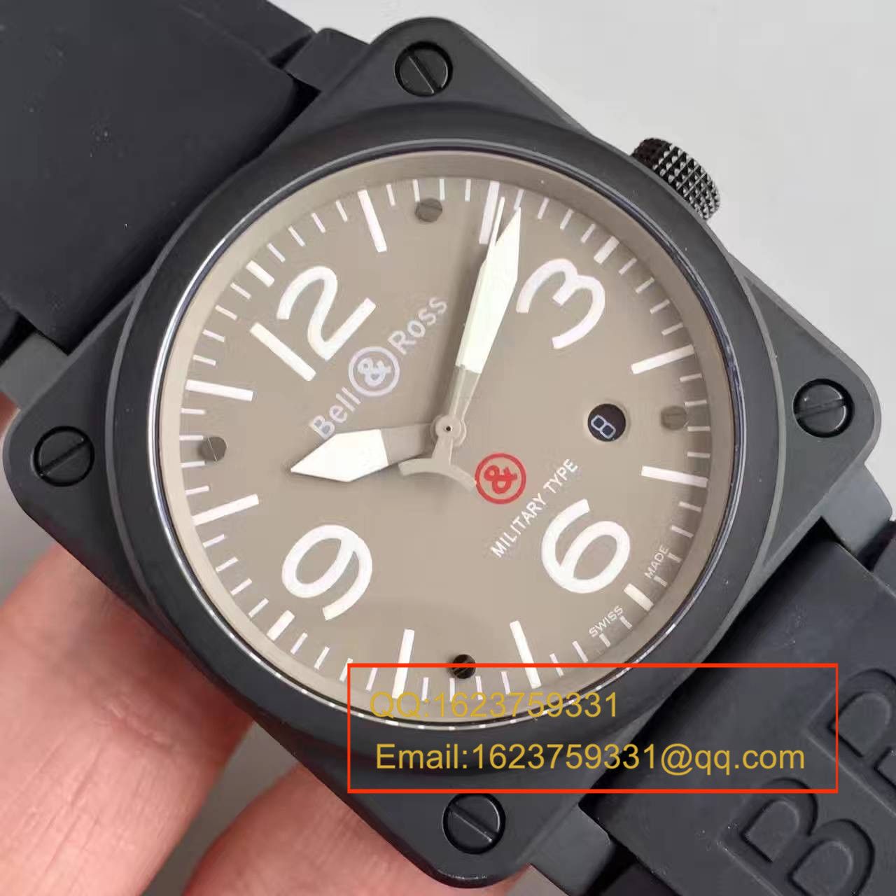 【BR厂一比一复刻瑞士精仿手表】柏莱士AVIATION系列BR 03-92 DESERT TYPE腕表 /  BLSAI008