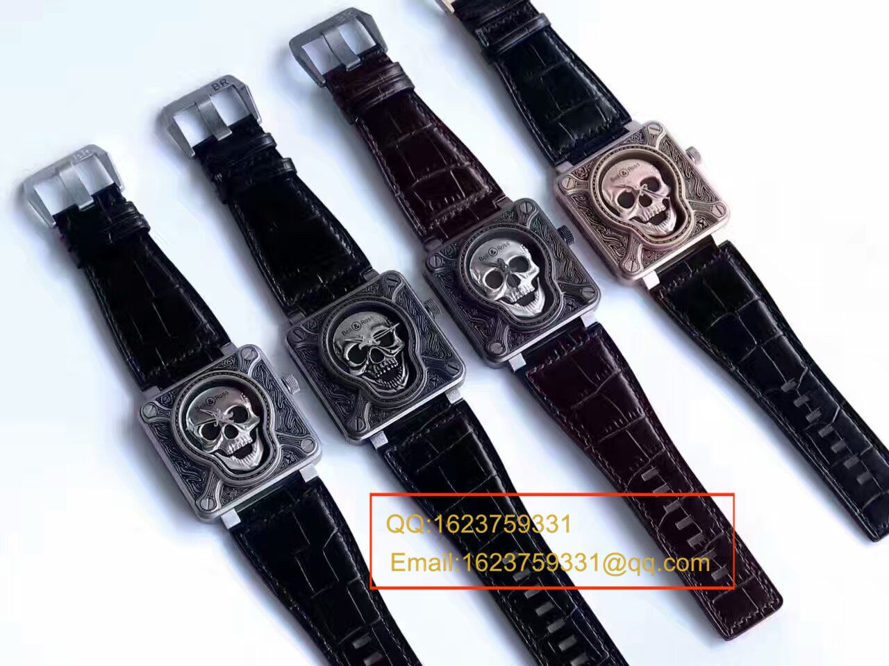 【UK厂一比一超A高仿手表】柏莱士AVIATION系列BR 01 BURNING SKULL腕表 / BL014