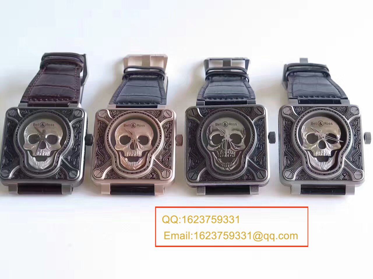 【UK厂一比一超A高仿手表】柏莱士AVIATION系列BR 01 BURNING SKULL腕表 / BL014