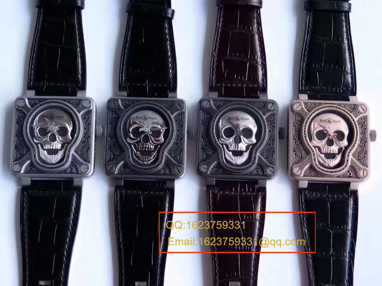 【UK厂一比一超A高仿手表】柏莱士AVIATION系列BR 01 BURNING SKULL腕表 / BL014