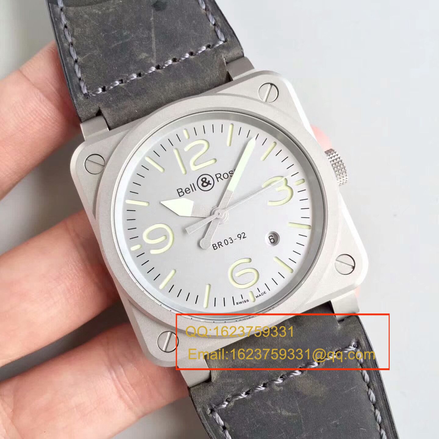 【BR一比一高仿手表】柏莱仕 Bell&Roas  BR 03-92 HOROLUM  LIMITED EDITION腕表 / BL006