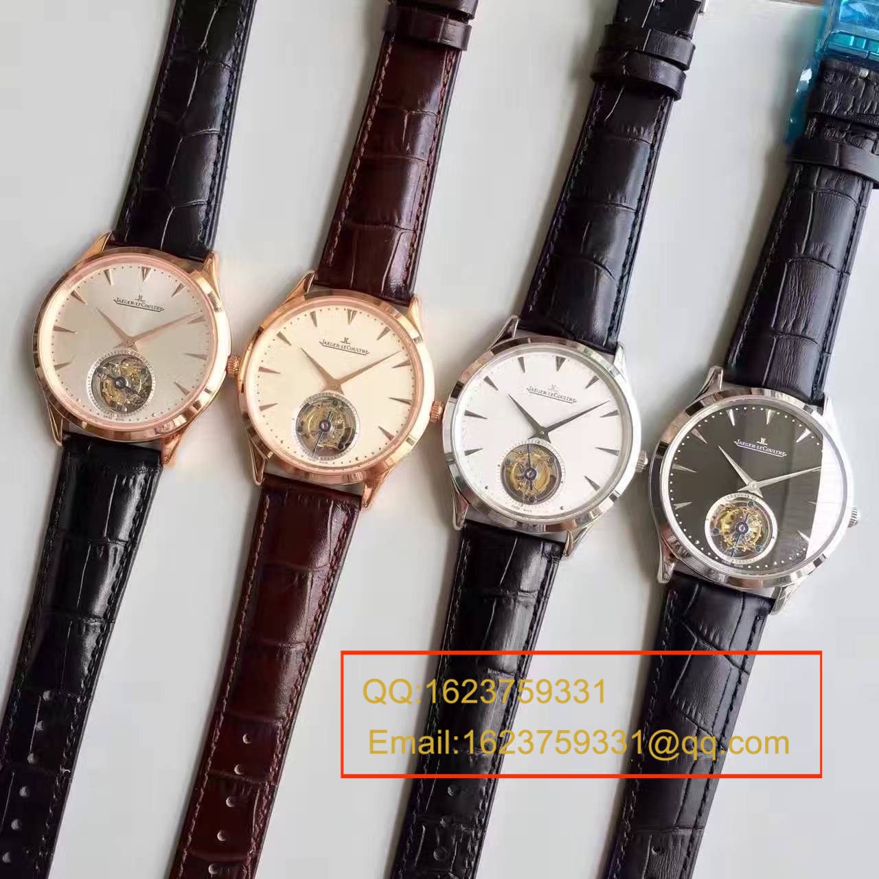 【LH一比一超A高精仿手表】积家Master超薄大师系列Q1323420全自动陀飞轮腕表 / JJ076