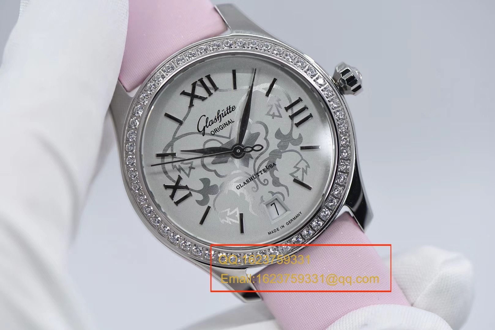 【FK一比一超A精高仿女表】格拉苏蒂原创女表系列1-39-22-03-22-44腕表 / GLA048