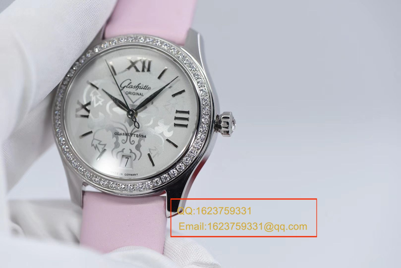 【FK一比一超A精高仿女表】格拉苏蒂原创女表系列1-39-22-03-22-44腕表 / GLA048