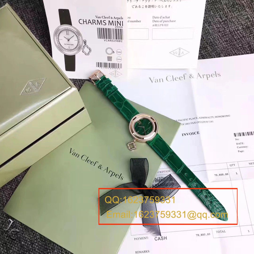 梵克雅宝高仿CHARMS系列VCARO8NR00女士石英腕表 / VCA01