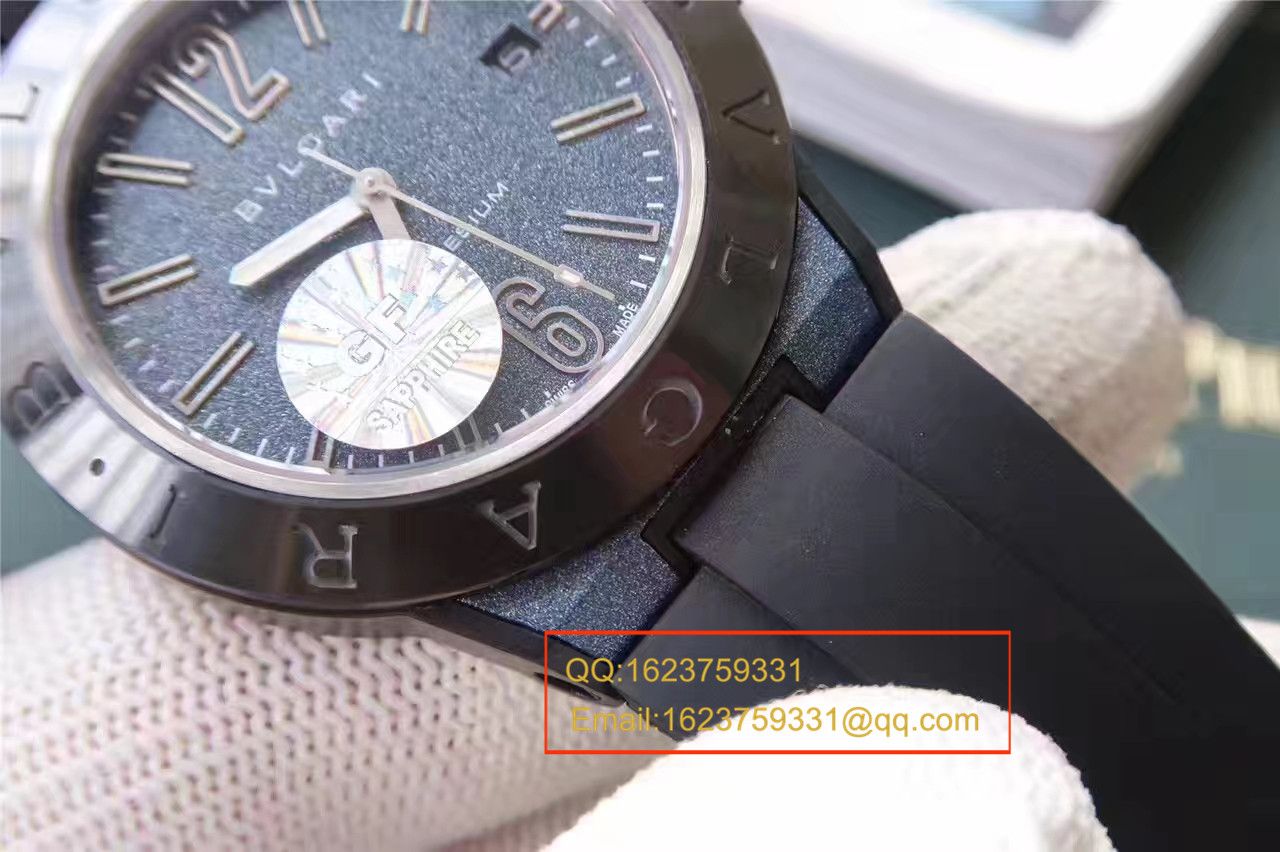 【GF厂1比1超A高仿手表】宝格丽DIAGONO系列102364 DG41C3SMCVD腕表 / BGB0012