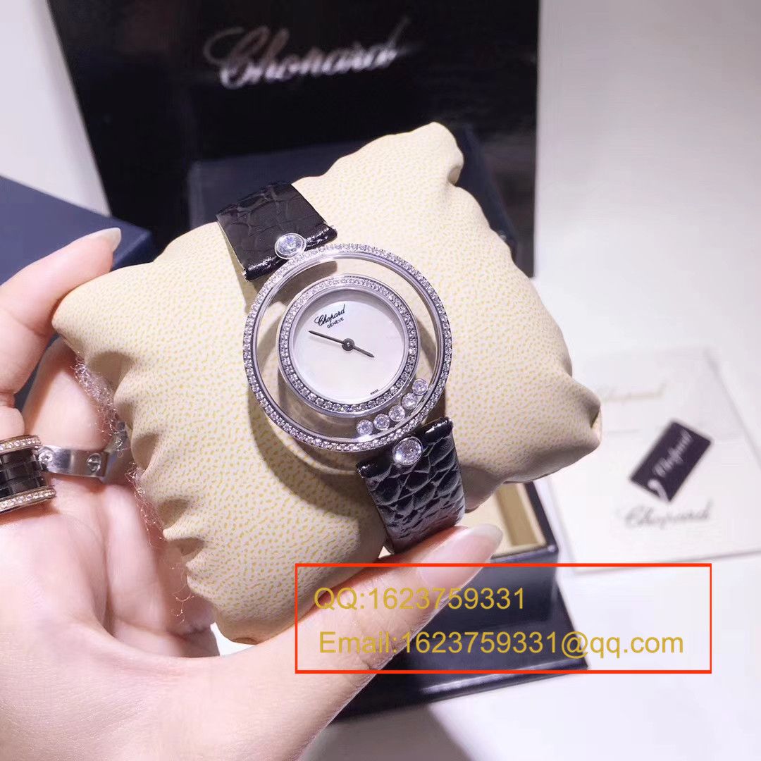 萧邦四叶草高仿复刻HAPPY DIAMONDS系列203957-1201女士石英腕表 / XB010