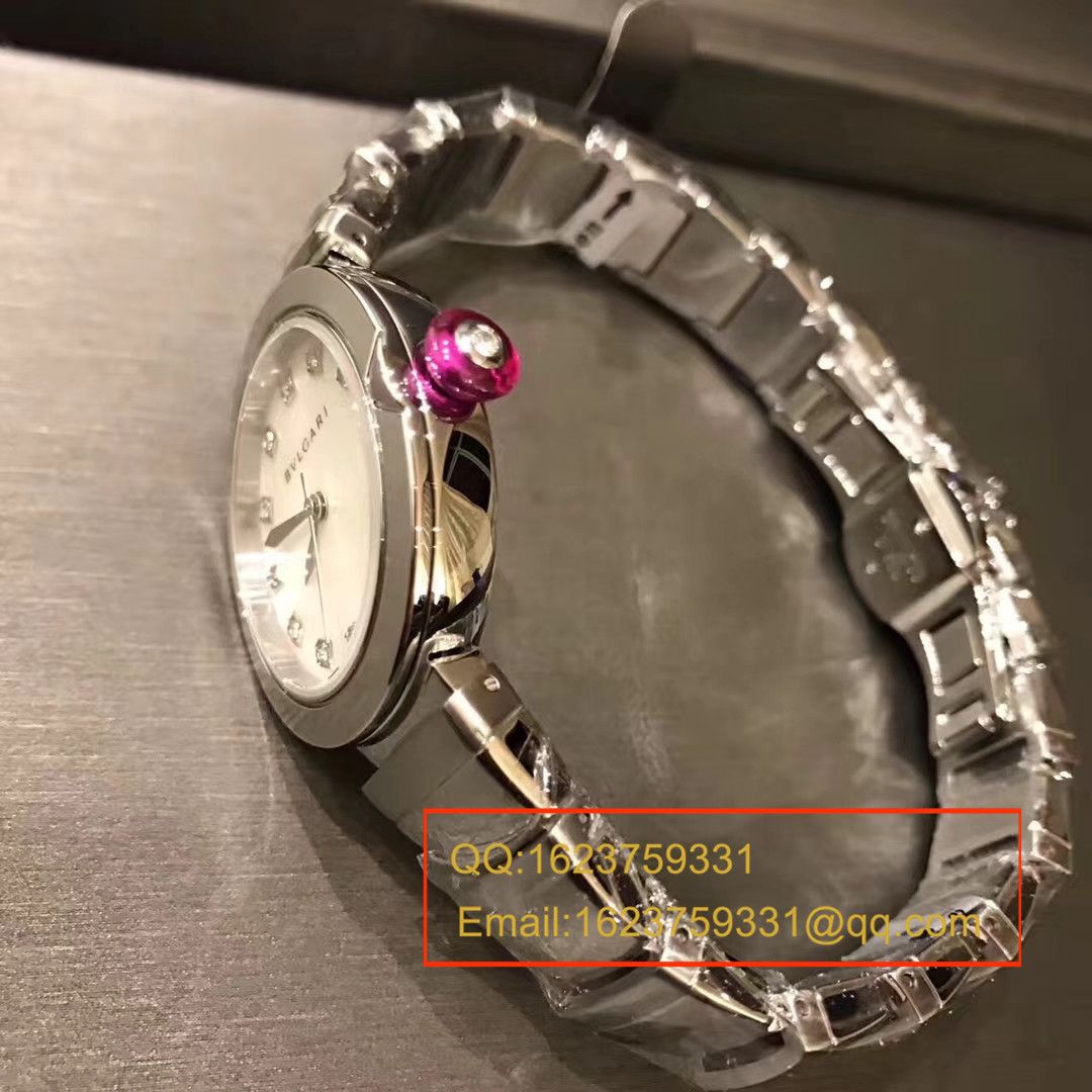 【BV厂一比一超A精高仿手表】宝格丽LVCEA系列102198 LU33WSPGSPGD/11女士腕表 / BG017